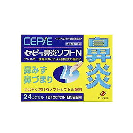 【第(2)類医薬品】セピー鼻炎ソフトN 24カプセル