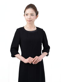 喪服レンタル礼服レンタル〔112〕喪服レディースブラックフォーマルアンサンブルワンピースレンタル{7号}{9号}{11号}{13号}{15号}{17号}{4}{5}{5分袖}