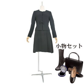 【レンタル】当日発送 [東京礼服センター発送商品][フルセット]喪服 レンタル 礼服 レンタル〔K011〕レディース ブラックフォーマル アンサンブル ワンピース レンタル[お通夜][お葬式]{7号}[女性 礼服][レディース]【fy16REN07】【NAZK011】