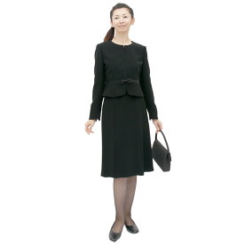 【レンタル】喪服 レンタル 礼服 レンタル〔K058〕喪服 レディース ブラックフォーマル アンサンブル ワンピース レンタル[葬儀][通夜][卒業式]{3号}{2}[女性 礼服][レディース]{半袖}【fy16REN07】【NAZK058】