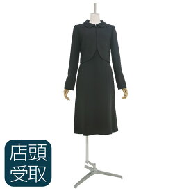 【レンタル】[東京即日受取専用商品][北千住センター][喪服レンタル][礼服レンタル]アンサンブル ワンピース レンタル[ブラックフォーマル][ブラックスーツ][今日中][当日中][今夜のお通夜][明日の葬儀][明日の早朝][都内即日][東京当日][レディーススーツ]【NAZ0101】