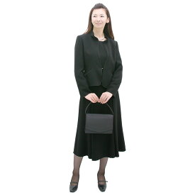 【レンタル】当日発送 喪服 レンタル 礼服 レンタル〔201〕喪服 レディース ブラックフォーマル スリーピース スカートスーツ レンタル[お通夜][ご葬儀][法事][卒業式]{13号}[前ファスナー][授乳]{5}[女性 礼服][レディース]{7分袖}【fy16REN07】【0AZY201】