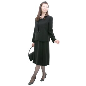 【レンタル】喪服 レンタル 礼服 レンタル レディース ブラックフォーマル アンサンブル ワンピース レンタル[お葬式][お通夜][法事][卒業式][卒園式]{11号}{13号}{15号}{17号}[前ファスナー][授乳]{5}{6}[女性 礼服][レディース]{7分袖}【fy16REN07】[l]【0AZY305】