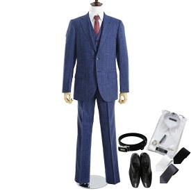 【レンタル】メンズスーツレンタル 男性スーツ 0019 フルセット 在宅勤務 テレワーク Zoom会議 web会議[fy16REN07]【0CW0019】
