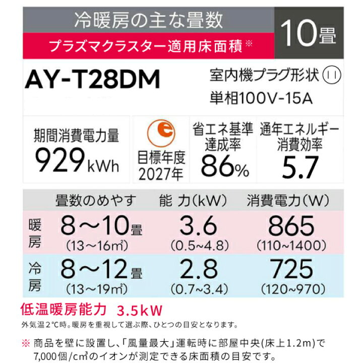 楽天市場】エアコン 10畳 工事費込み 入れ替え 取り外し【SHARP 