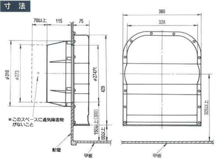 楽天市場】KDB-24 横型ベンチレーター KDB 24V ベンチレーター ファン 