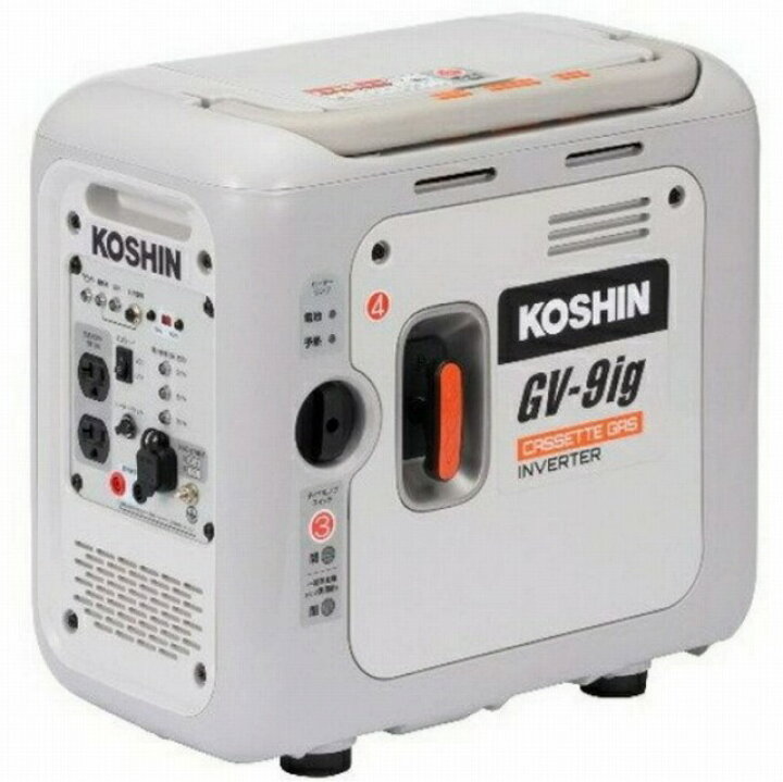 楽天市場】ガス式インバーター発電機○工進オンラインショップ○ GV 