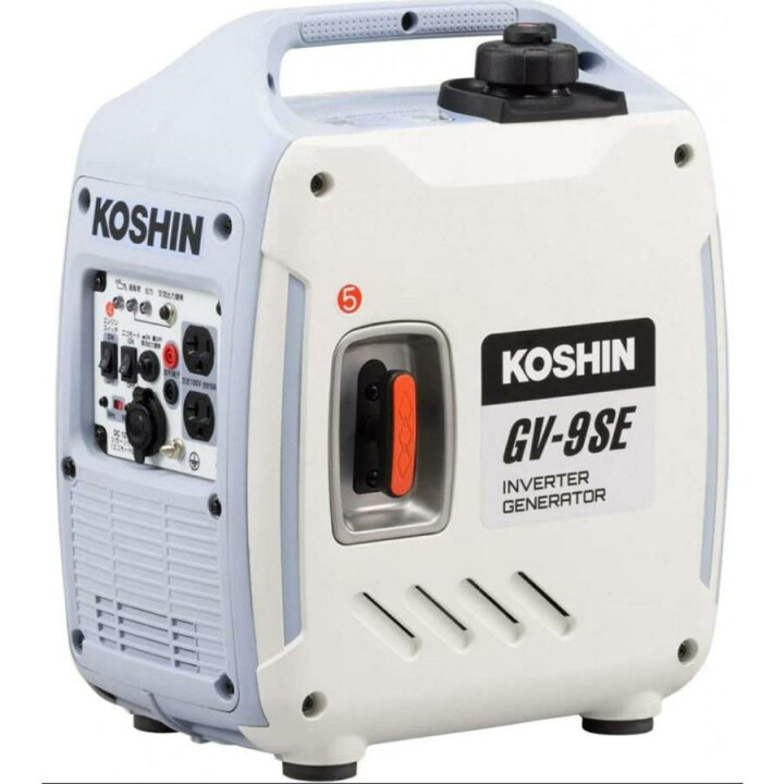 楽天市場】工進 Koshin KOSHIN インバーター 発電機 正弦波 GV-9SE 