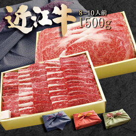 【近江牛 ギフト タレ付き】8～10人前 ロース カルビ 盛合せ 1500g 1.5kg 天壇 京都焼肉 牛肉 厳選 和牛 贈答用 お歳暮 お中元 お祝い 父の日 母の日 プレゼント 誕生日 ハレの日 内祝い 入学祝い 卒業祝い 入学内祝い お取り寄せ 30000円 送料無料 熨斗対応可