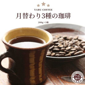 【P5倍】 コーヒー豆 自家焙煎 6月 月替わり 3種 お試し セット 200g × 3袋 | 鮮度 新鮮 こだわり 飲み比べ リッチ 煎りたて 挽きたて バラエティ アソート おしゃれ 生豆 粉 本格 高級 小ロット 焙煎 コーヒー豆専門店 小型焙煎機 ガス直火式 珈琲豆