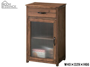 ���J �K���X�L���r�l�b�g �u���E�� W40×D29×H66 CCR-108 ���[ �A���e�B�[�N ���g�� �g�K���X ���[�J�[���� ��������