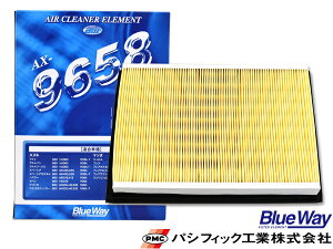スペーシア ベース MK33V エアーエレメント エアークリーナー パシフィック工業 BlueWay R04.05〜 AX-9658