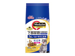 【エントリー+購入でP5倍★10/24 20時〜10/26】メディファス 1歳から チキン味 1.5kg (250g×6) 猫の臨床栄養学から生まれた下部尿路の健康維持フード