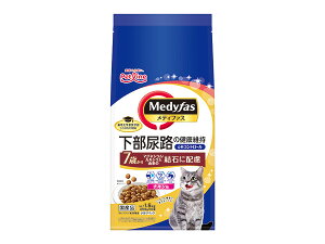 メディファス 7歳から チキン味 1.5kg (250g×6) 猫の臨床栄養学から生まれた下部尿路の健康維持フード