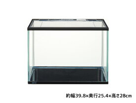 マリーナL水槽ブラック MR-400BK-N 傷のつきにくいガラス水槽とプラフタのセット 観賞魚用品 水槽 ガラス水槽 GEX 送料無料