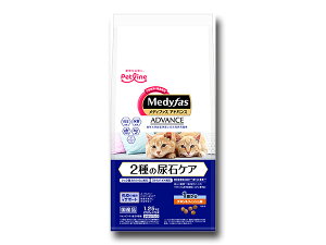 【エントリー+購入でP5倍★10/24 20時〜10/26】メディファスアドバンス 2種の尿石ケア 1歳から チキン&フィッシュ味 1.25kg(250g×5) 国産プレミアムフード Medyfas ADVANCE