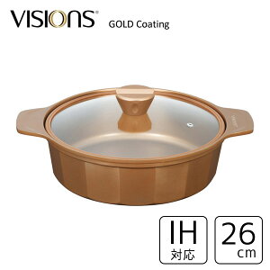  26cm IHΉ p[ VISIONS GOLD Coating CP-8805 /  rW  ӂfH KXWt t^t  S[h  /
