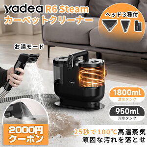 スチームクリーナー yadea カーペットクリーナーの人気商品・通販 