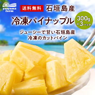 楽天ランキング1位 石垣島産 カットパイナップル ゴールドバレル 900g（300g×3パック） 冷凍 パイナップ…