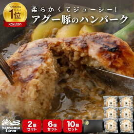 【お中元】【楽天で6冠獲得】 沖縄 石垣島産 アグー豚 南ぬ豚 網脂ハンバーグ 2個セット 6個セット 10個セット あぐー豚 お取り寄せ グルメ 国産 プレゼント 贈答 お土産 お祝い お返し 希少 贅沢 極上 ジューシー お中元 お歳暮 法人 ギフト 冷凍 ハンバーグ 送料無料