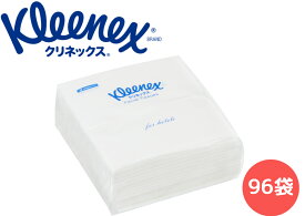 【96袋】くクリネックス ティシュー ハーフ 50W ポリパック 50組 100枚 96袋 ポリパック包装 やわらかな肌ざわり 高品質 プレミアム感 詰め替えに便利 日用品 消耗品 日本製紙クレシア【送料無料】