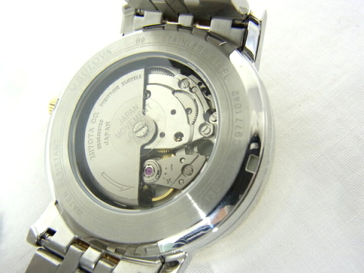 楽天市場】ブローバ BULOVA 98C130 メンズ オートマチック デイデイト 