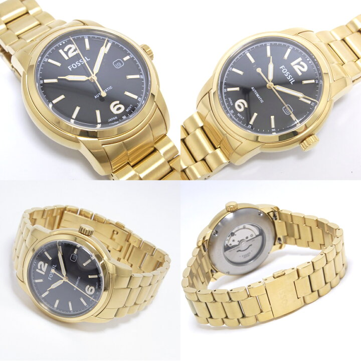 楽天市場】FOSSIL フォッシル HERITAGE ヘリテージ ME3232 ゴールド 