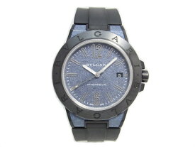 ブルガリ マグネシウム DG41SMC オートマチック ブルー文字盤 DG41C3SMCVD メンズ 腕時計 【中古】【程度A-】【良品】