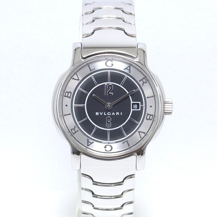 楽天市場】ブルガリ ソロテンポ ST29S BVLGARI ブラック文字盤  