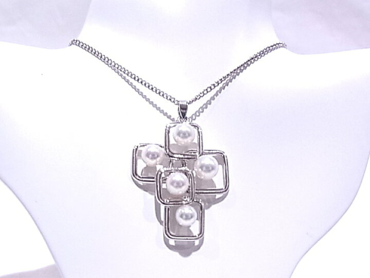 楽天市場】ミキモト MIKIMOTO ペンダントS刻印 シルバー 925パール 