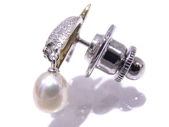 楽天市場】ミキモト MIKIMOTO ピンブローチパールブローチ 傘モチーフ 