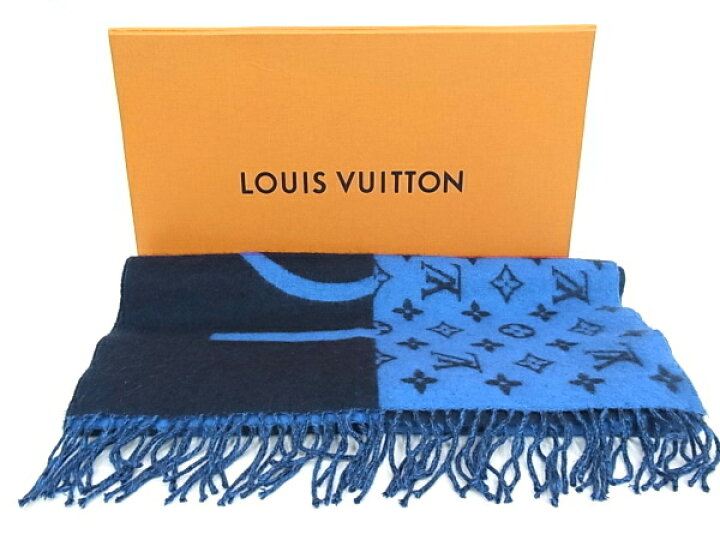 楽天市場】ルイヴィトン LOUIS VUITTON マフラーエシャルプ・LV  