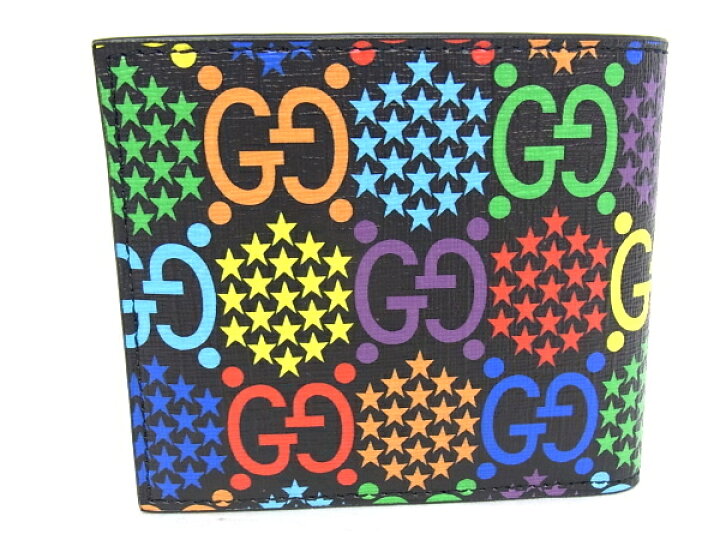 楽天市場】GUCCI グッチ GGサイケデリック 二つ折り札入れ601089  