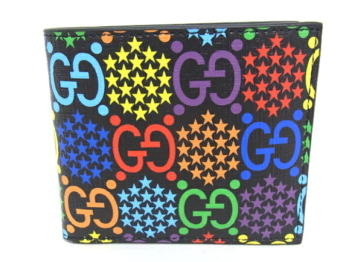 楽天市場】GUCCI グッチ GGサイケデリック 二つ折り札入れ601089  