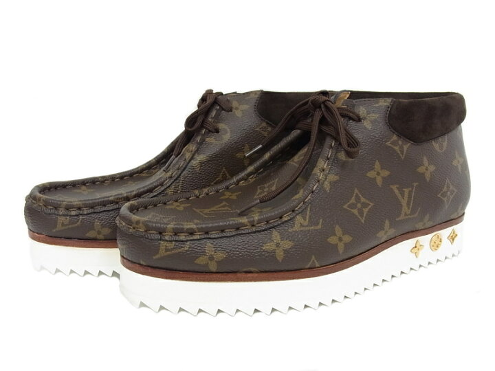 楽天市場】LOUIS VUITTON ルイヴィトン ブーツLVモッズ ライン 