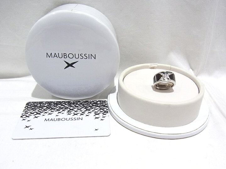 楽天市場】モーブッサン MAUBOUSSIN リングダイヤ マザーオブパール 