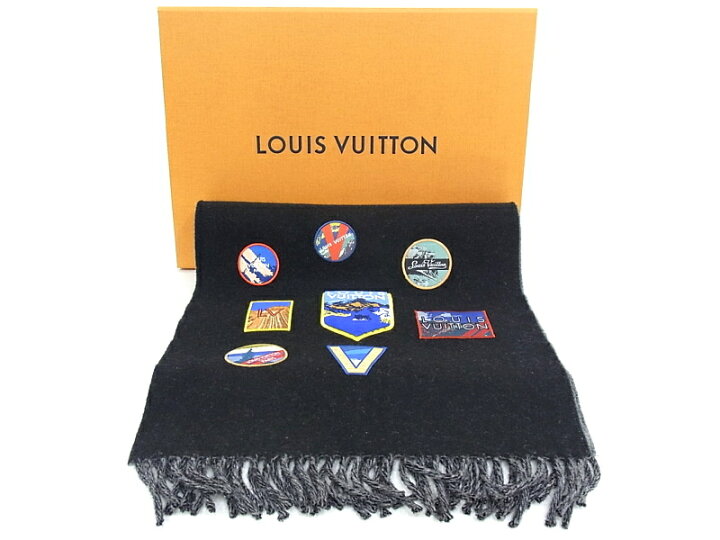 楽天市場】ルイヴィトン LOUIS VUITTON マフラーエシャルプ シティ 