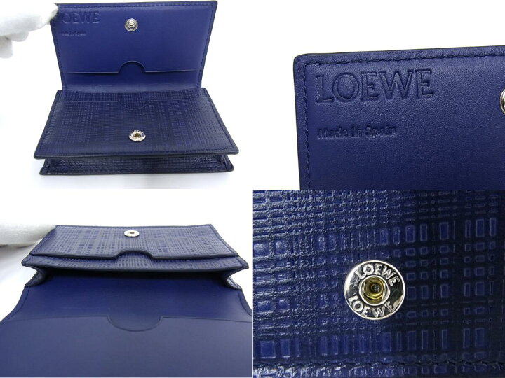楽天市場】ロエベ LOEWE 名刺入れ LINEN リネン BUSINESS CARDHOLDER 