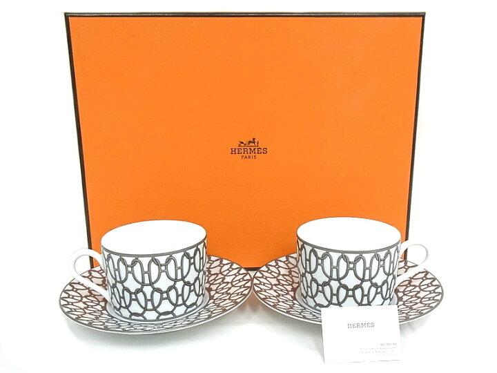 楽天市場】HERMES エルメス カップ＆ソーサーフィルダルジャン 食器 