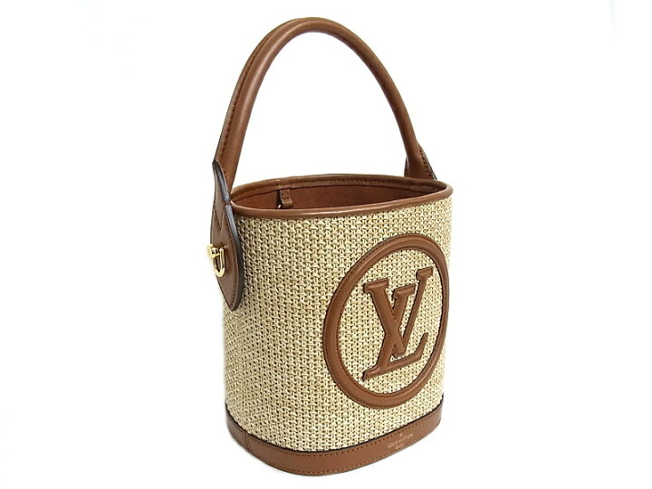 楽天市場】ルイヴィトン LOUIS VUITTON プティ・バケットハンドバッグ 