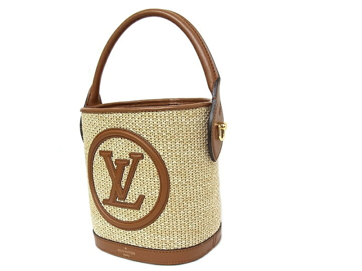 楽天市場】ルイヴィトン LOUIS VUITTON プティ・バケットハンドバッグ 