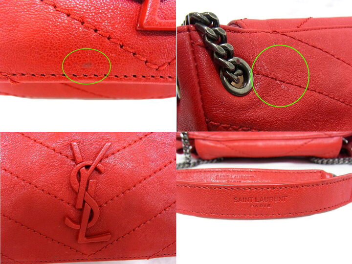 楽天市場】サンローラン SAINT LAURENT YSLショルダーバッグ チェーン 