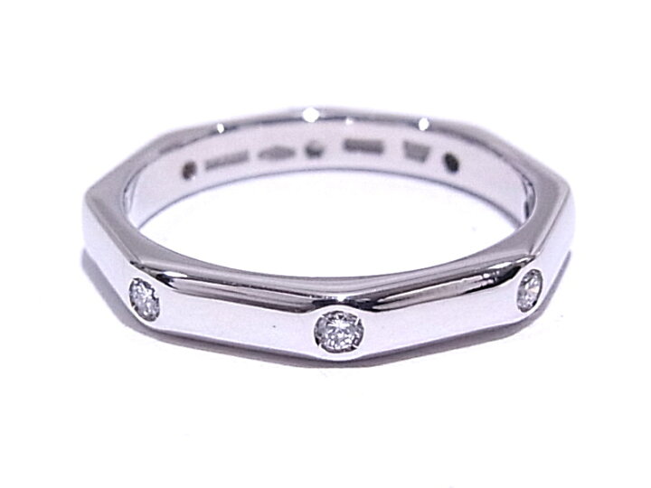 楽天市場】BVLGARI ブルガリ オクタゴナル 8Pダイヤ750 18K WG 