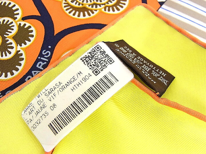 楽天市場】エルメス HERMES スカーフ カレ90シルク100％ レディース 