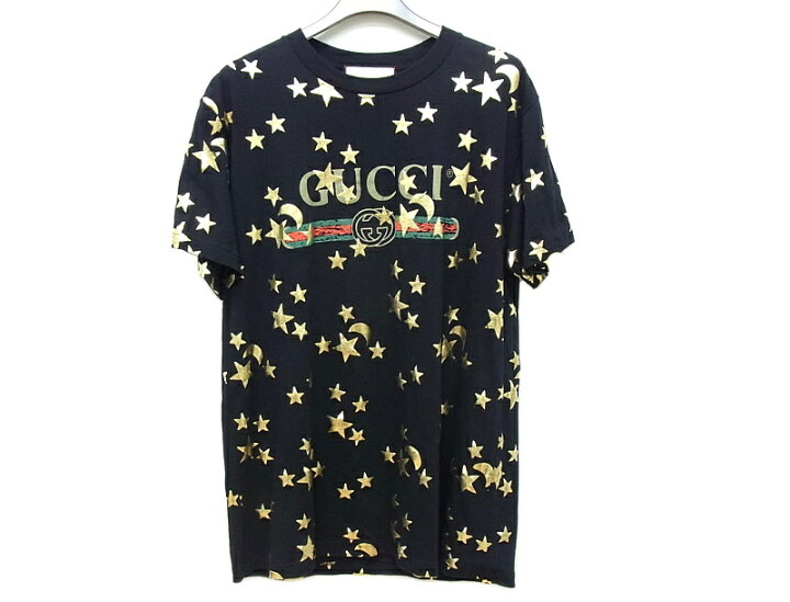 楽天市場】GUCCI グッチ メンズ Tシャツスタームーン CA37394 CA14517 