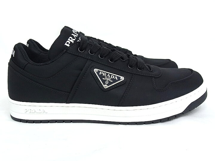 楽天市場】プラダ PRADA スニーカーRe-Nylon ナイロン ブラック 2EE375 