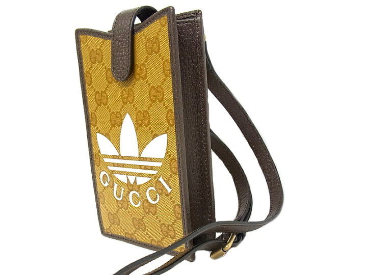 楽天市場】グッチ GUCCI 702203 1147アディダスコラボ スマホケースGG 