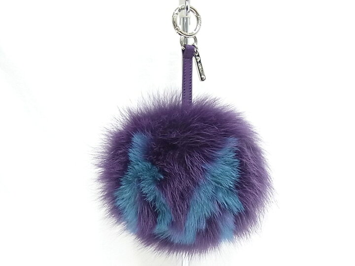 楽天市場】フェンディ FENDI ポンポンチャーム イニシャルMバッグ  