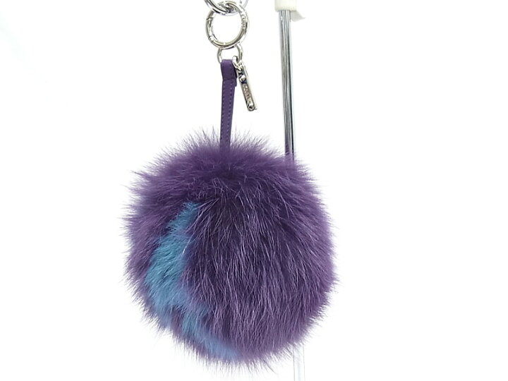 楽天市場】フェンディ FENDI ポンポンチャーム イニシャルMバッグ  