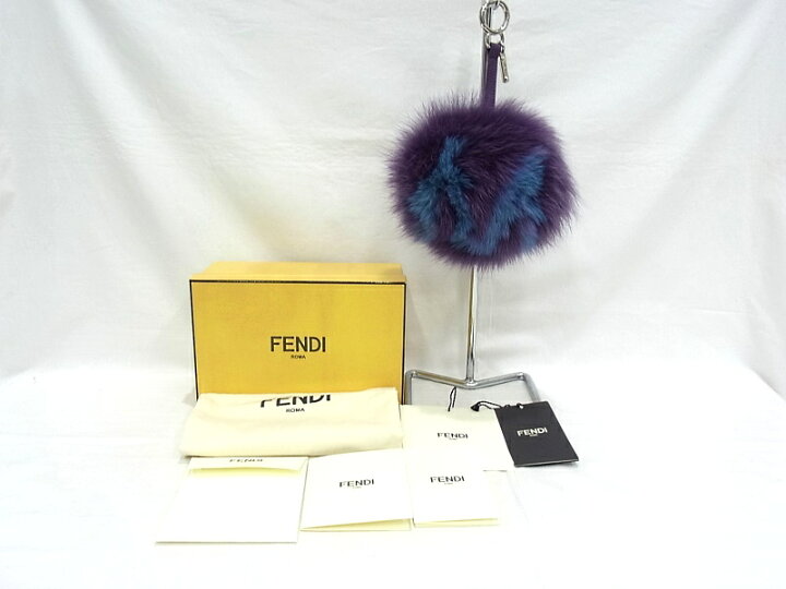 楽天市場】フェンディ FENDI ポンポンチャーム イニシャルMバッグ  